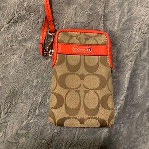 Coach card holder
